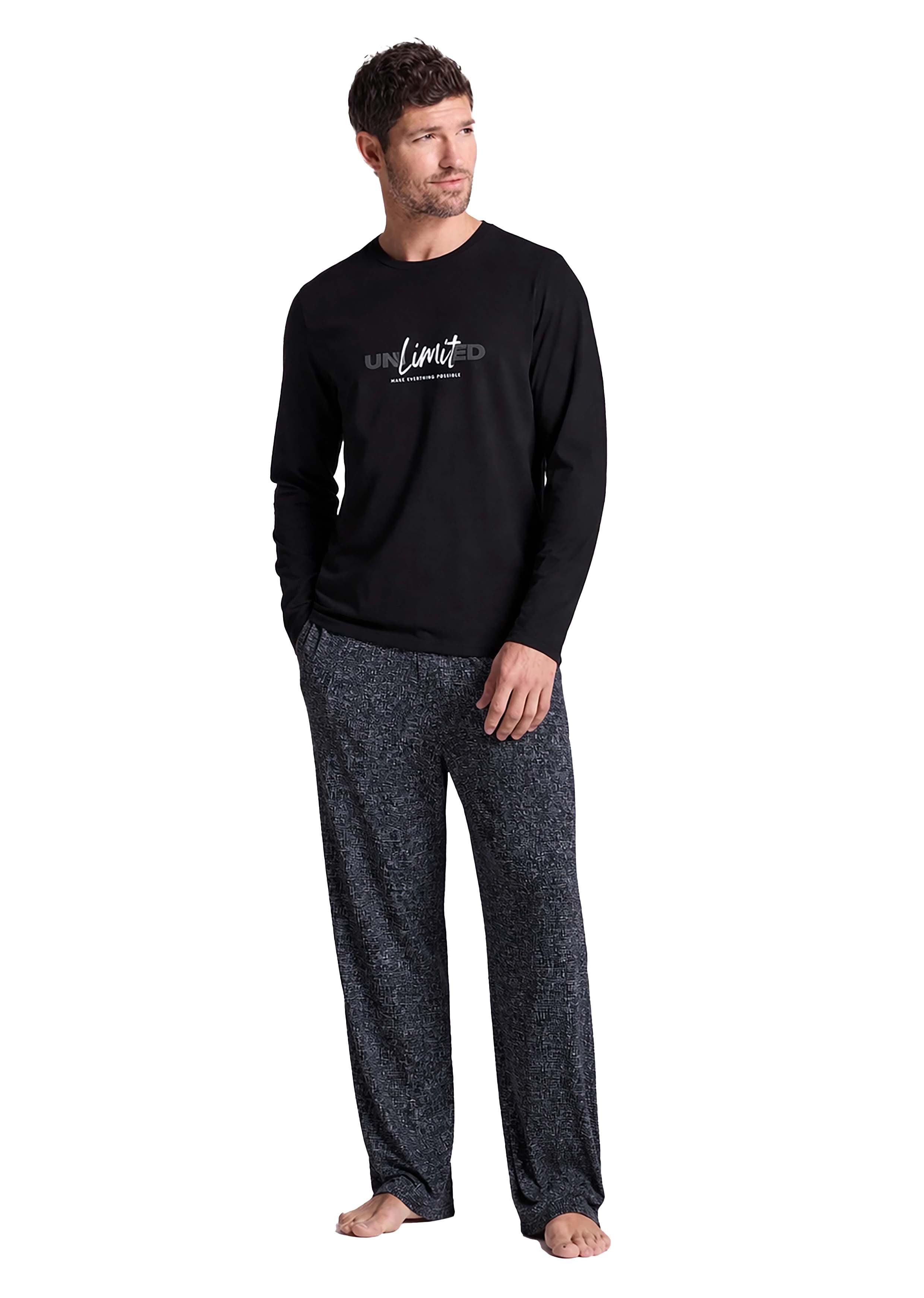 MEN LONG-SLEEEVES PAJAMA SET