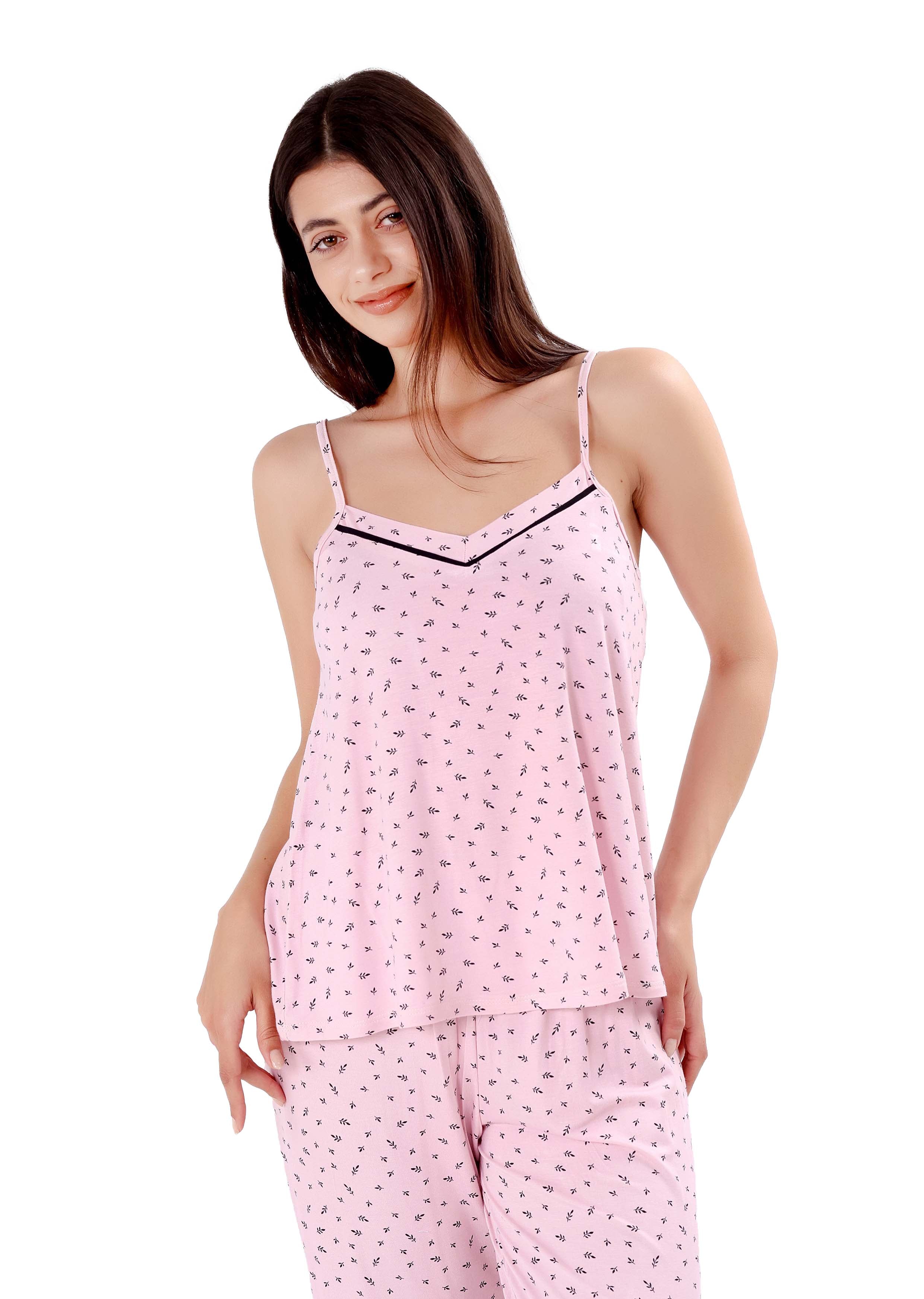 K122 MINNI FLOWERS PAJAMA SET