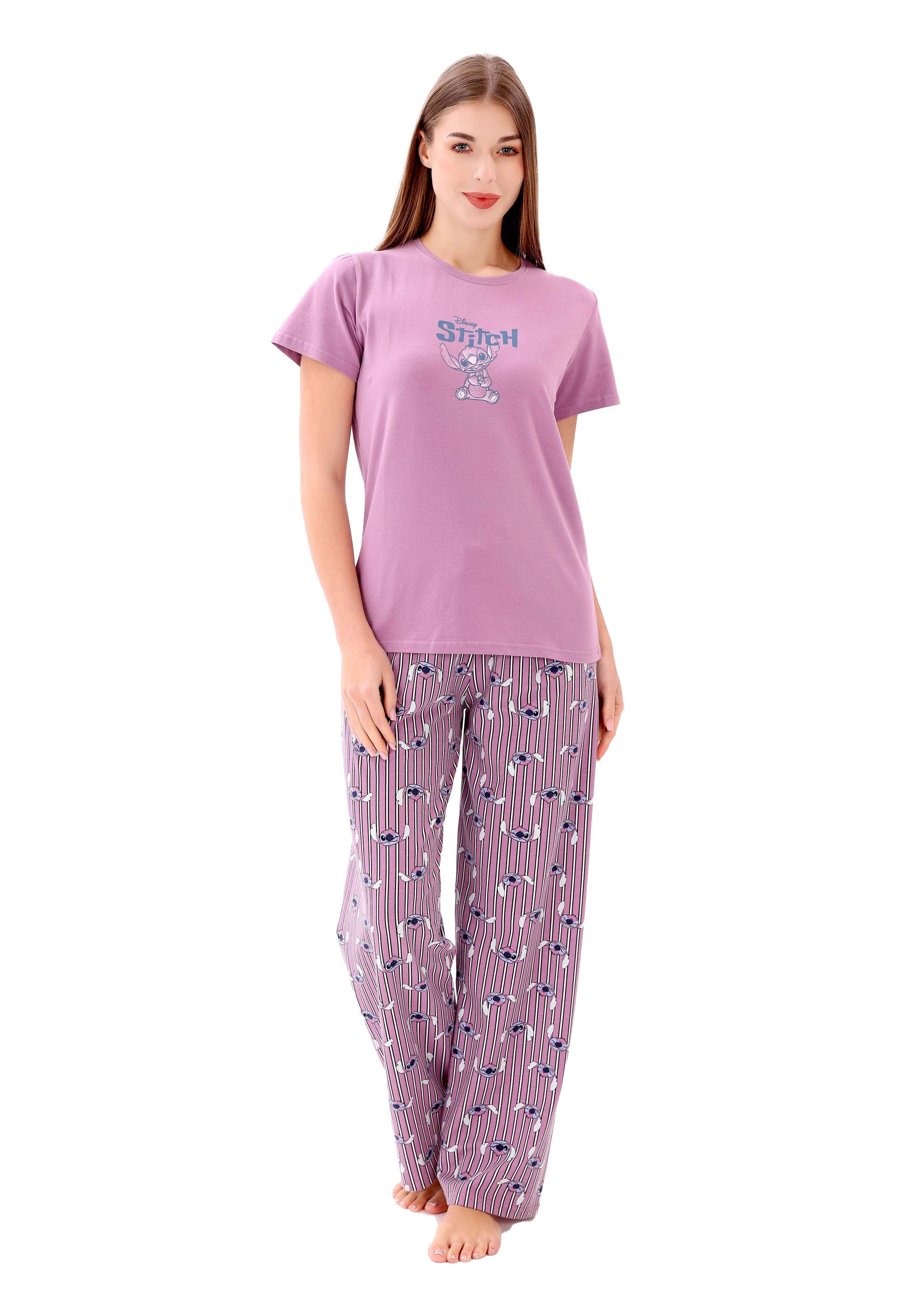 L108 STITCH STRIPE PAJAMA SET