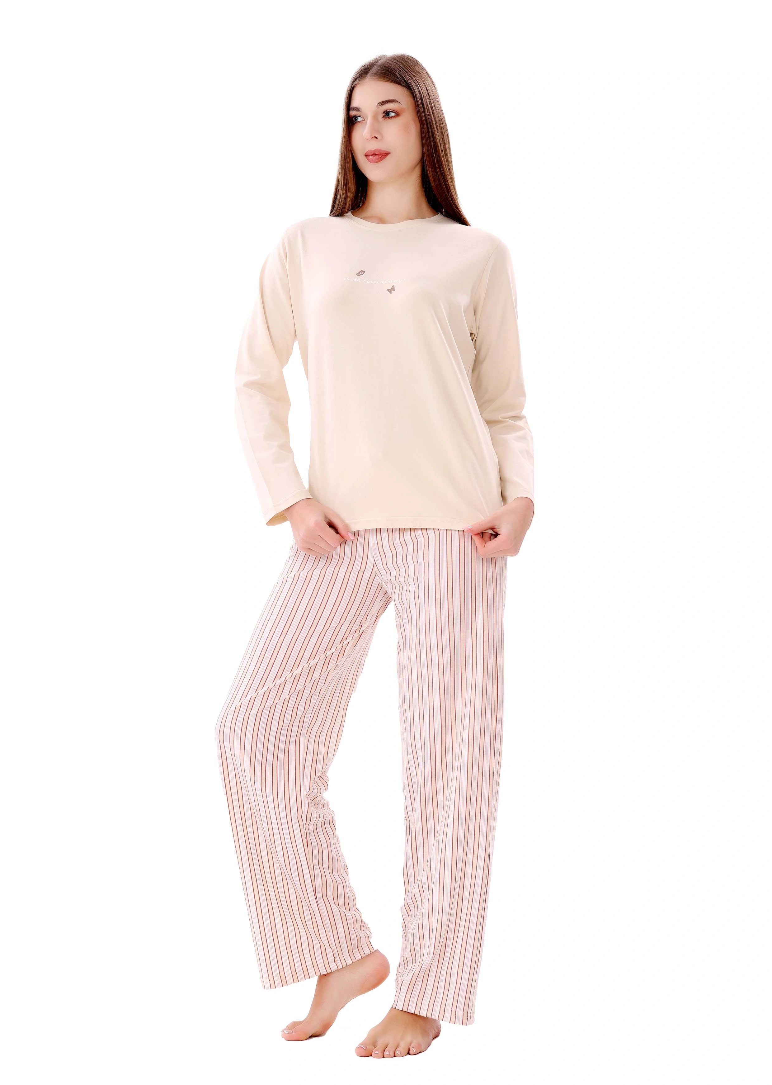 L105 COTTON CANDY LONG-SLEEVES PAJAMA SET
