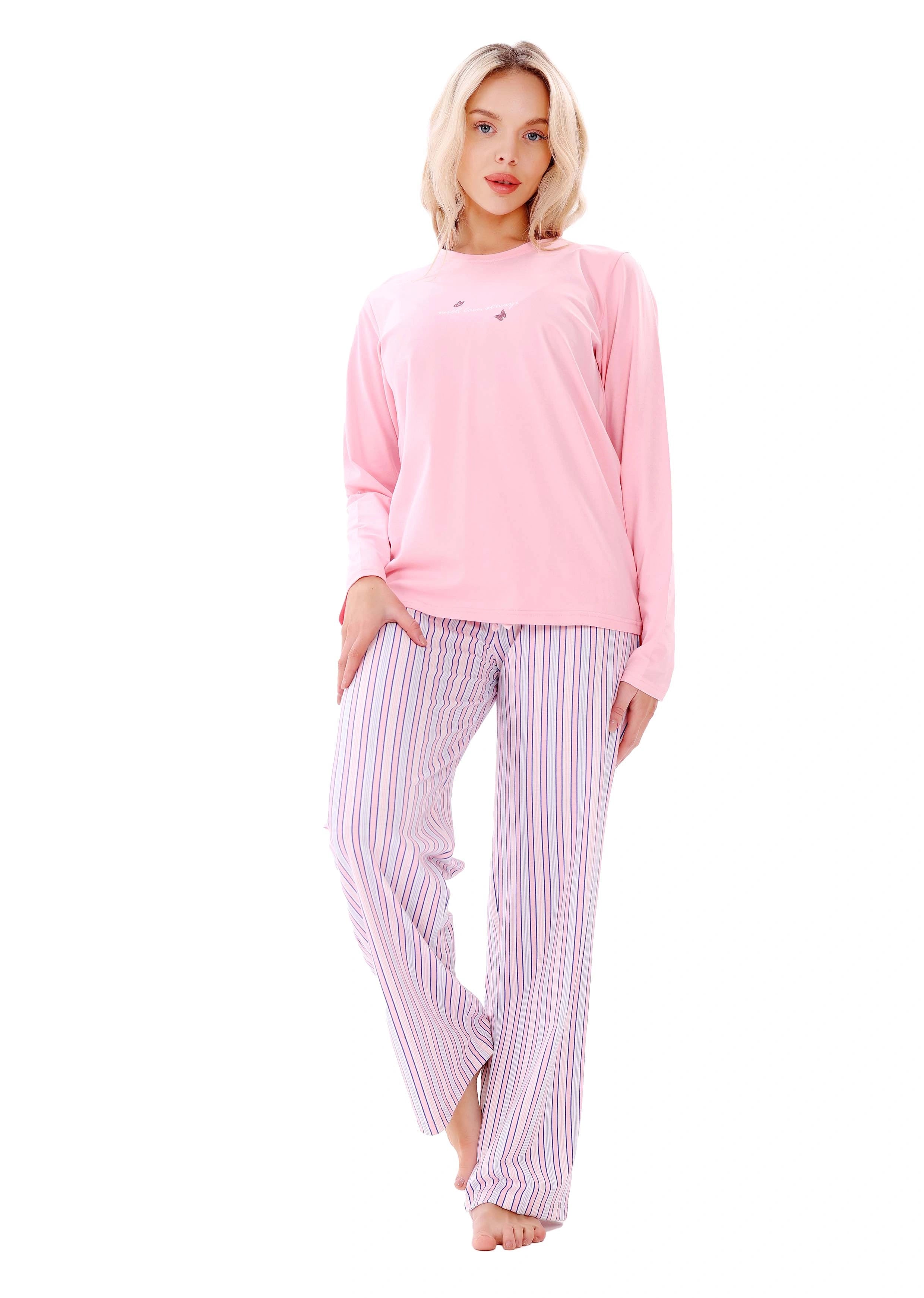 L105 COTTON CANDY LONG-SLEEVES PAJAMA SET