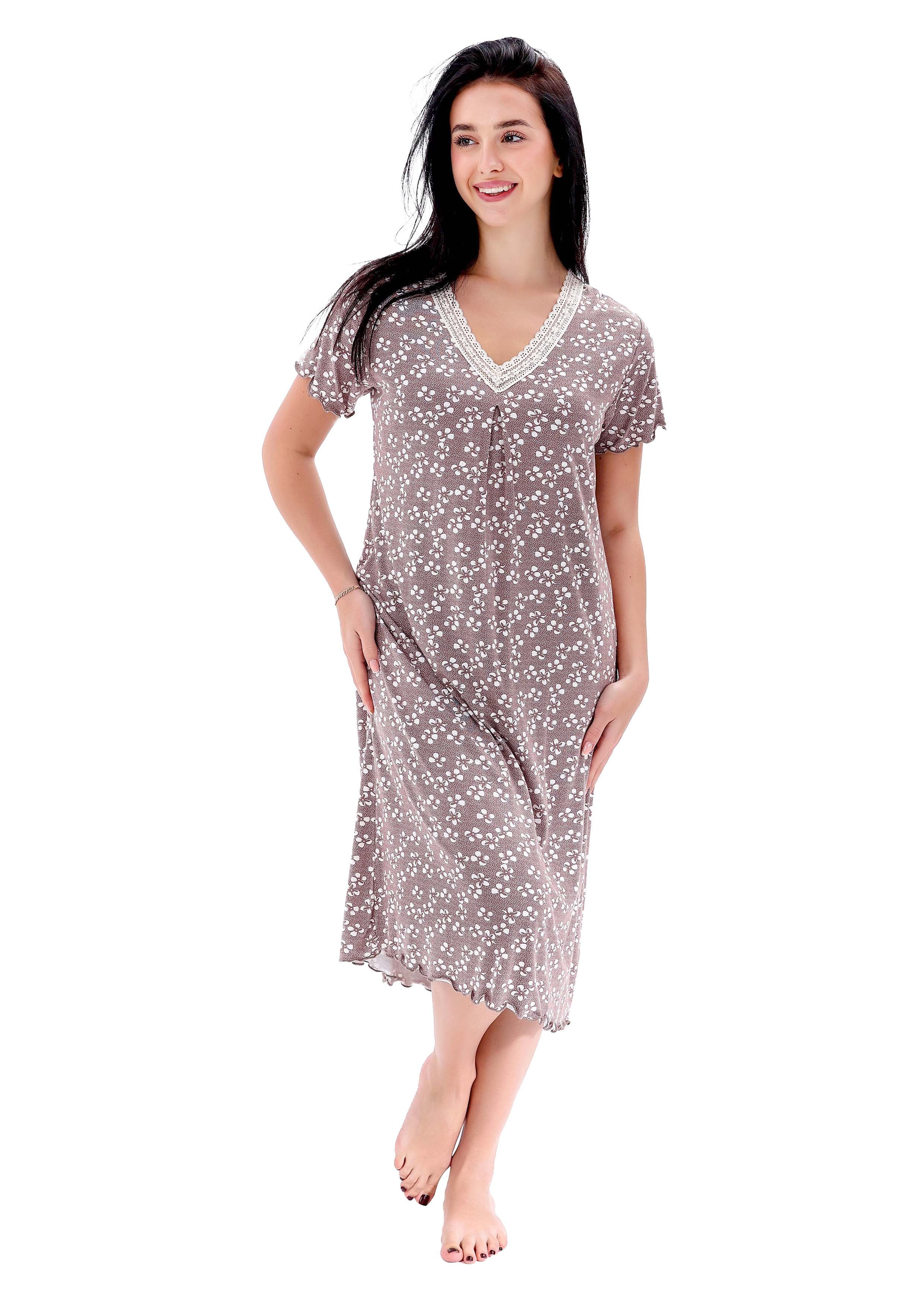 K700 FLORAL SHORTS NIGHT DRESS