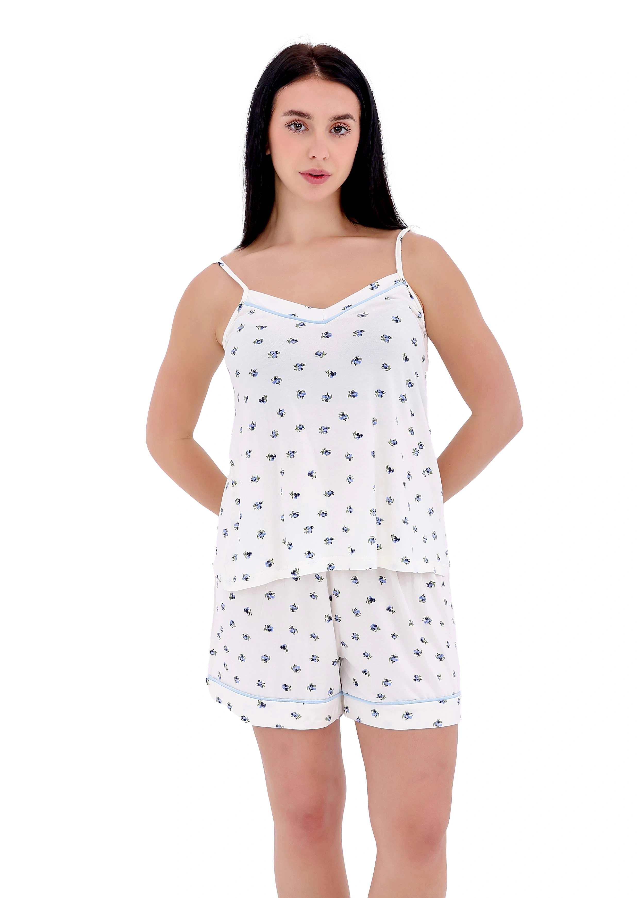 K205 PRETTY BERRIES SHORTS PAJAMA SET