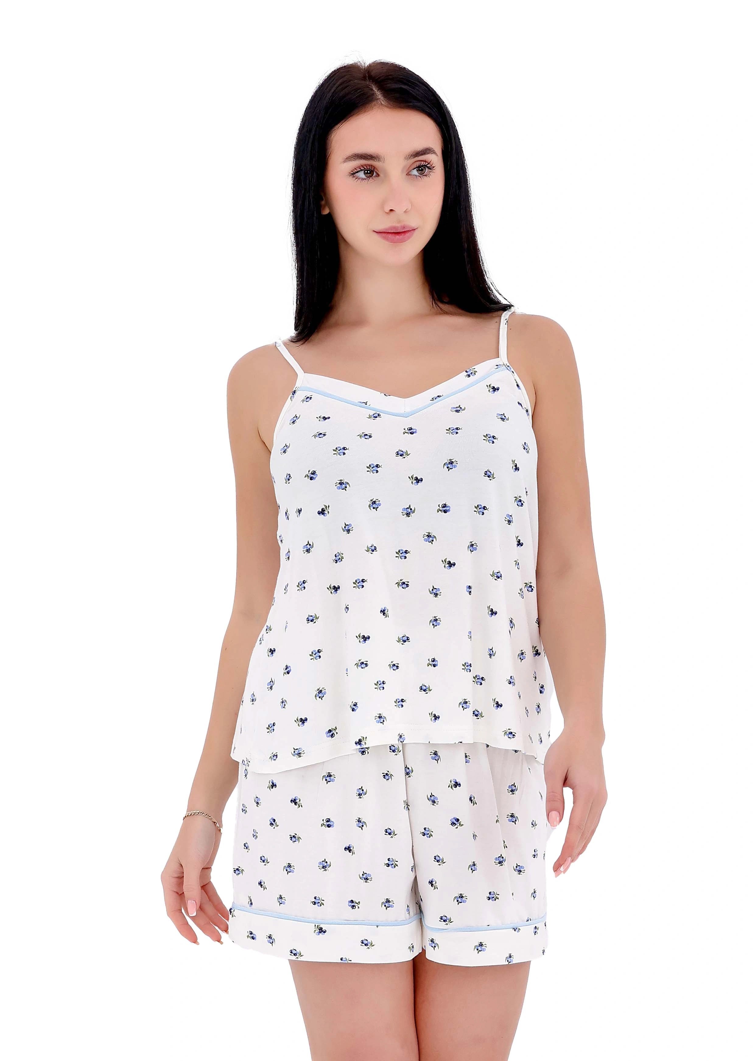 K205 PRETTY BERRIES SHORTS PAJAMA SET