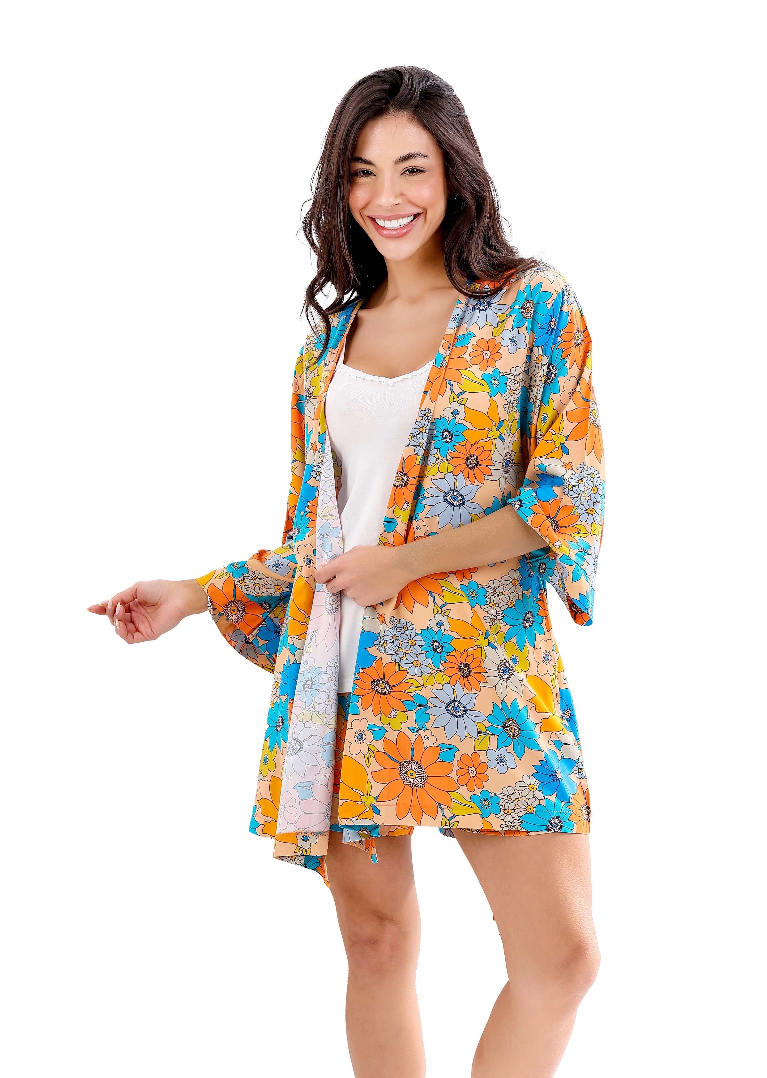K811 FLORY 3-PIECES PAJAMA SET