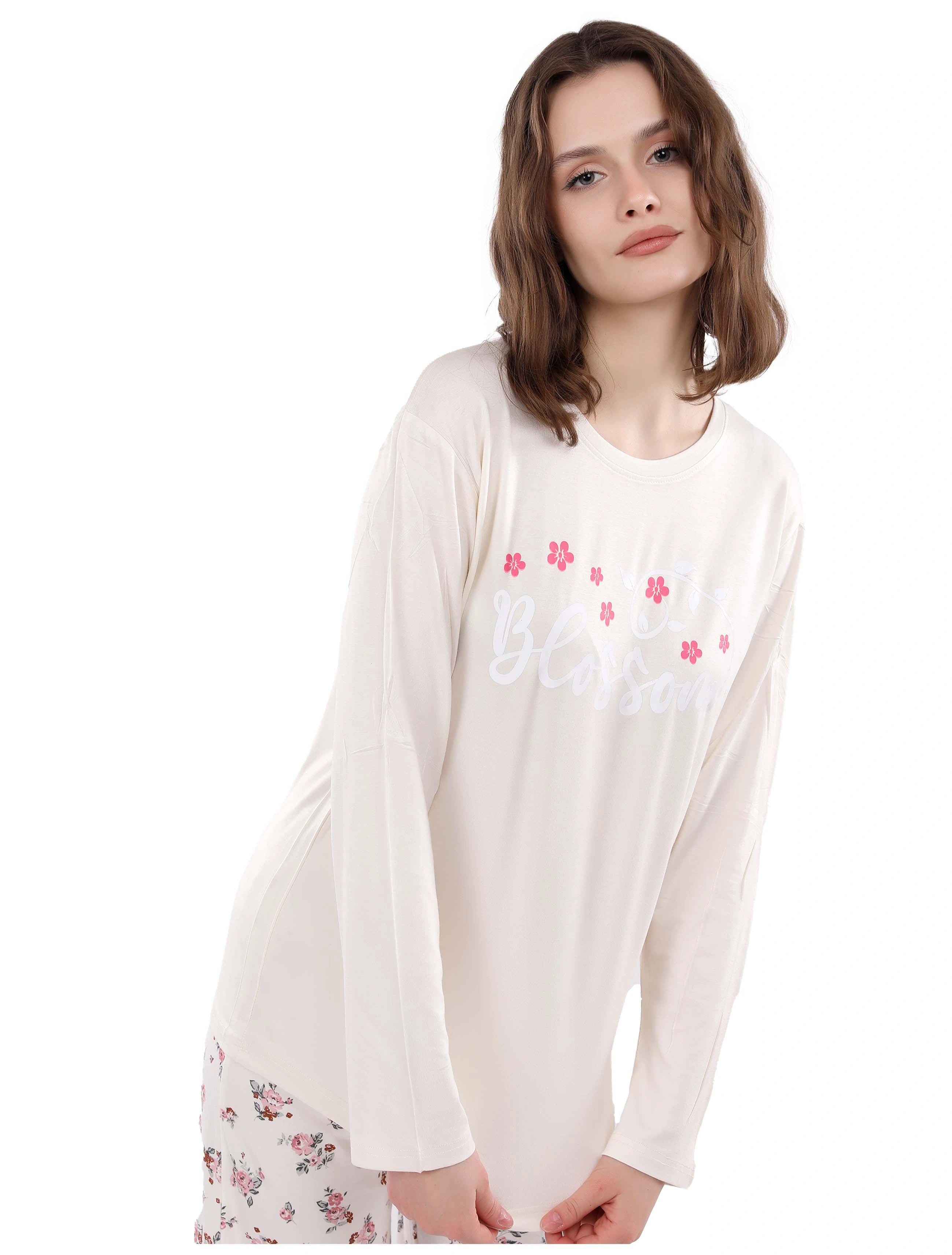 V112 Blossom Long Sleeves Pajama Set