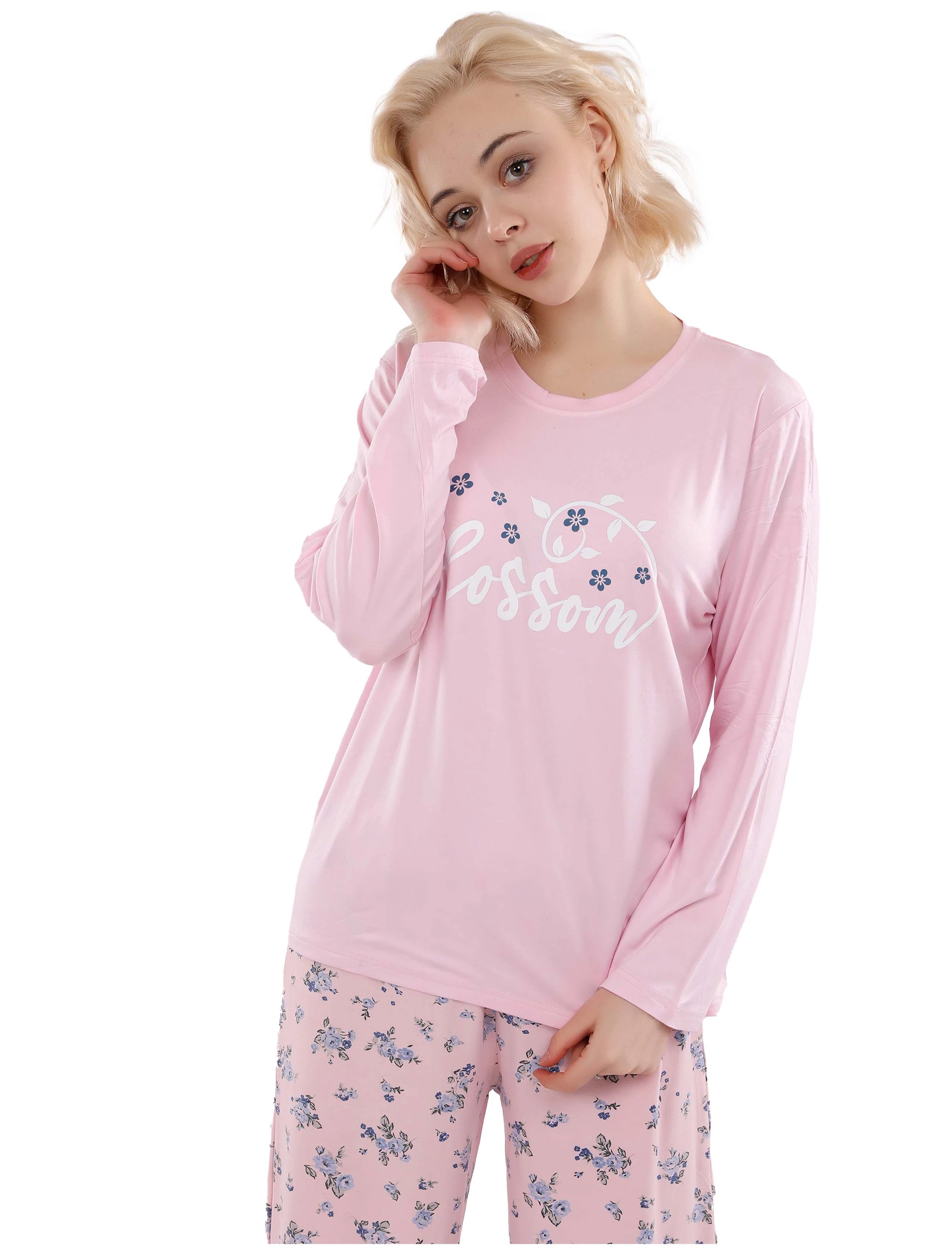 V112 Blossom Long Sleeves Pajama Set