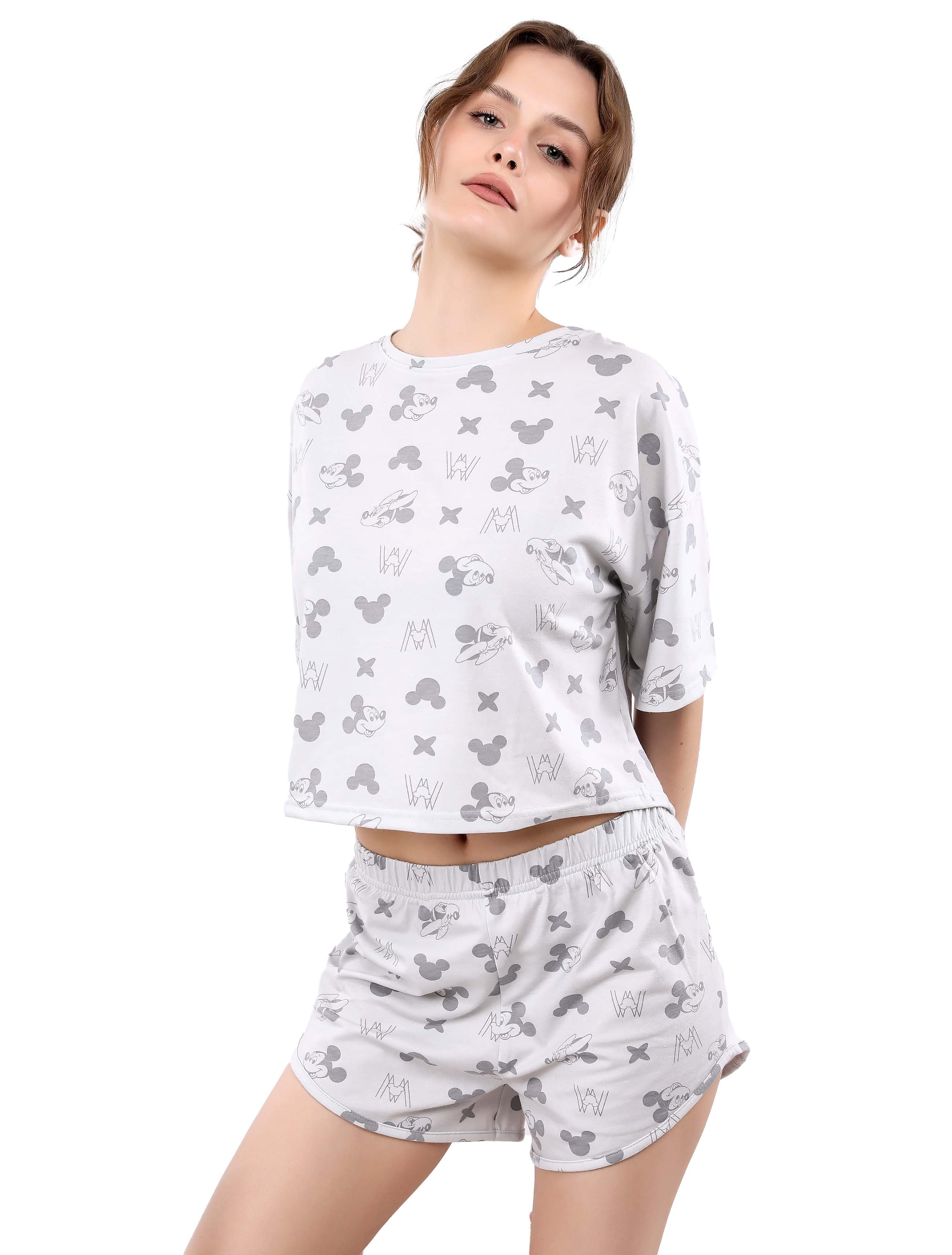 S215 MICKEY MOUSE SHORTS PAJAMA SET