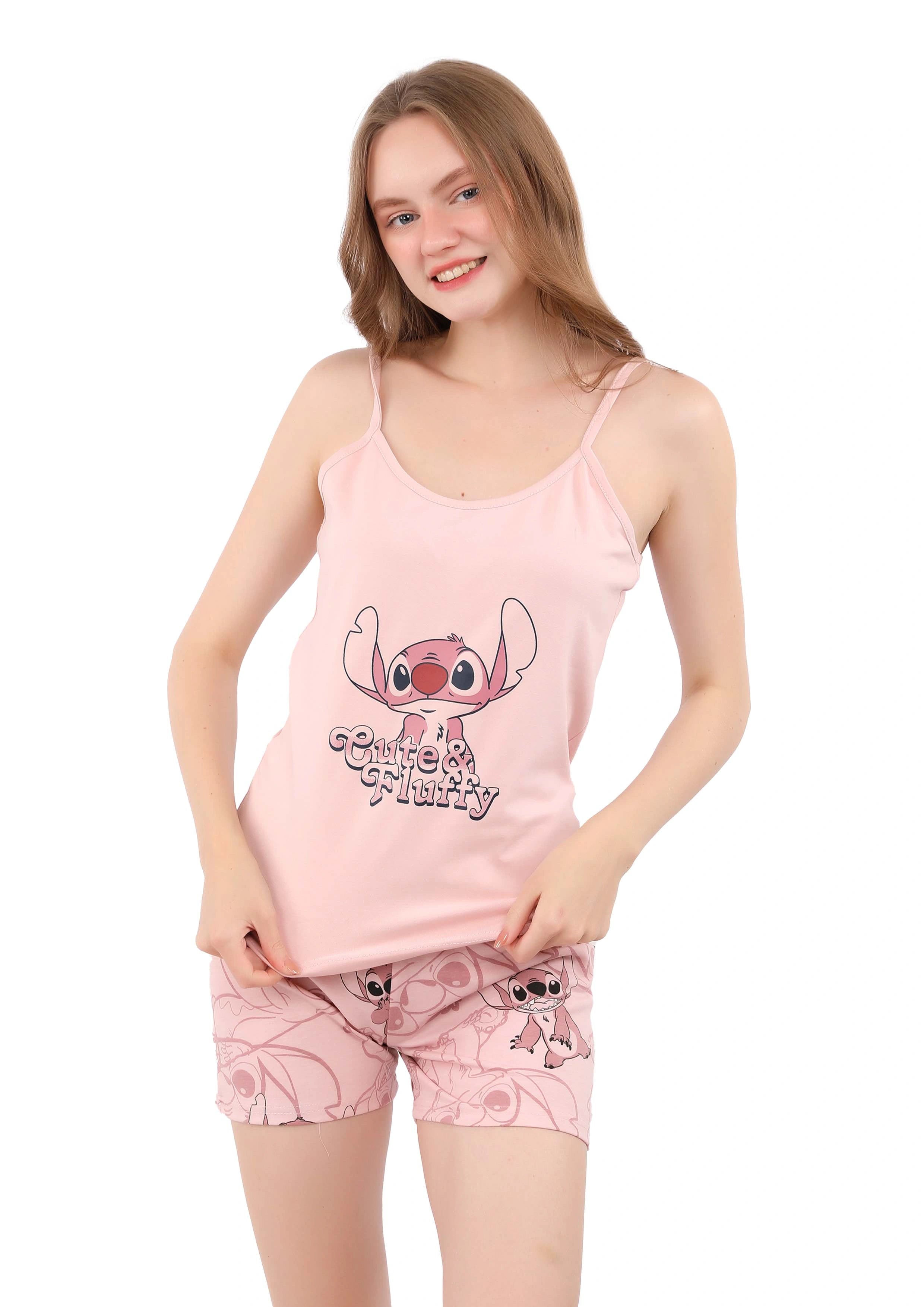 طقم بيجاما شورت S222 STITICH