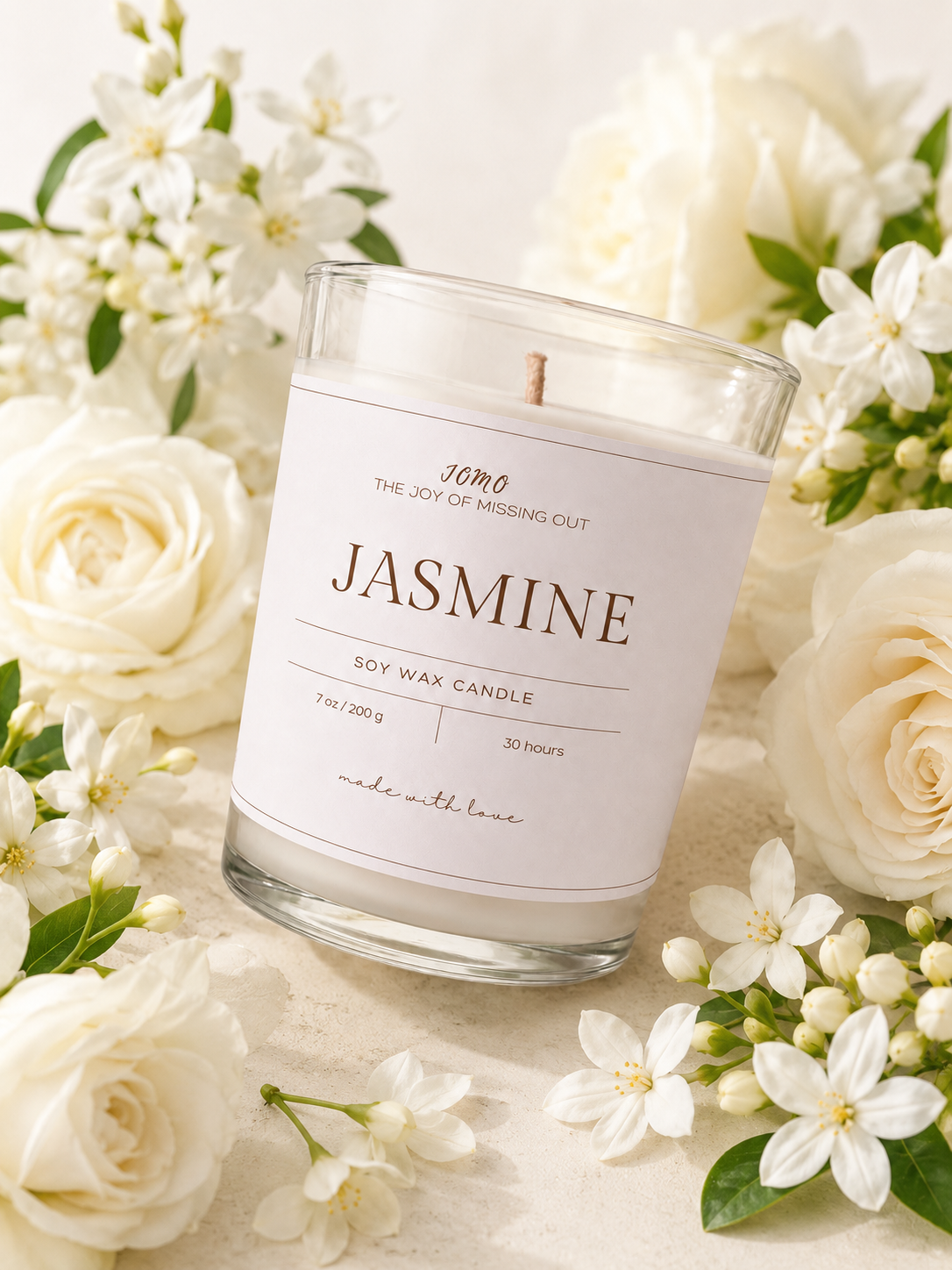 JOMO CANDLE JASMINE FLAVOR