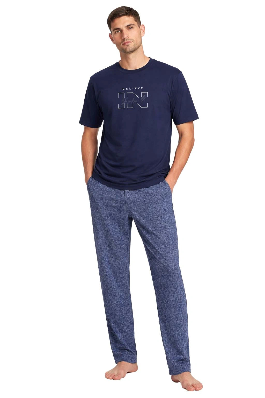 MEN FULL-LENGHT PANTS PAJAMA SET