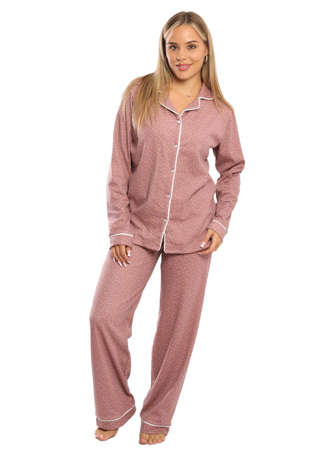 C352 BUTTONED PAJAMA SET