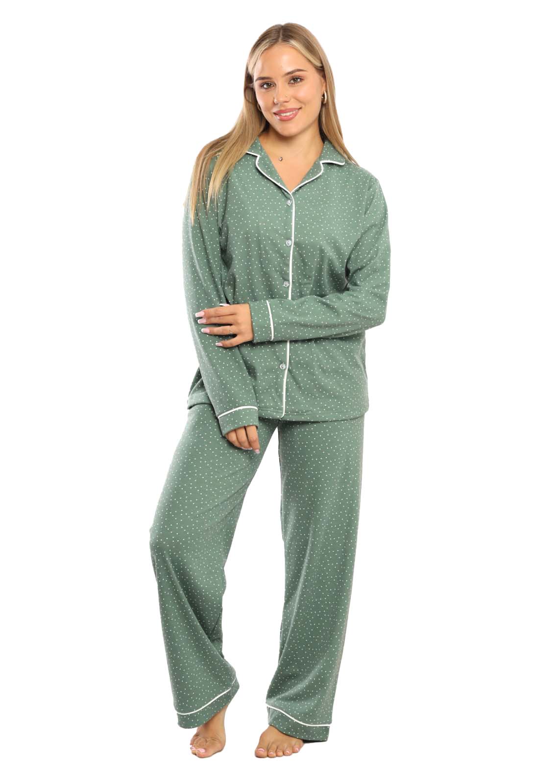 C352 BUTTONED PAJAMA SET