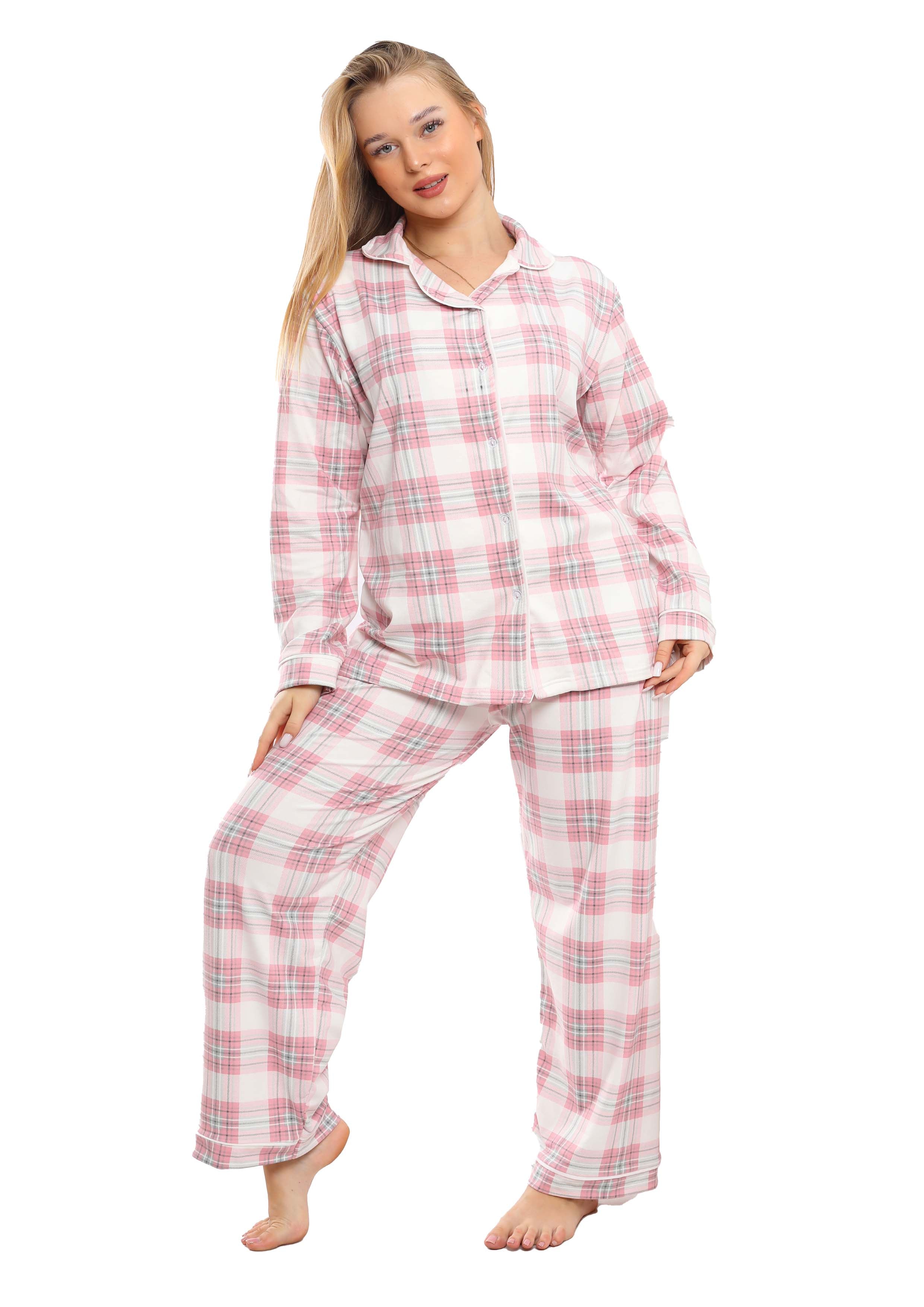 C365 COTTON CANDY BUTTONED PAJAMA SET